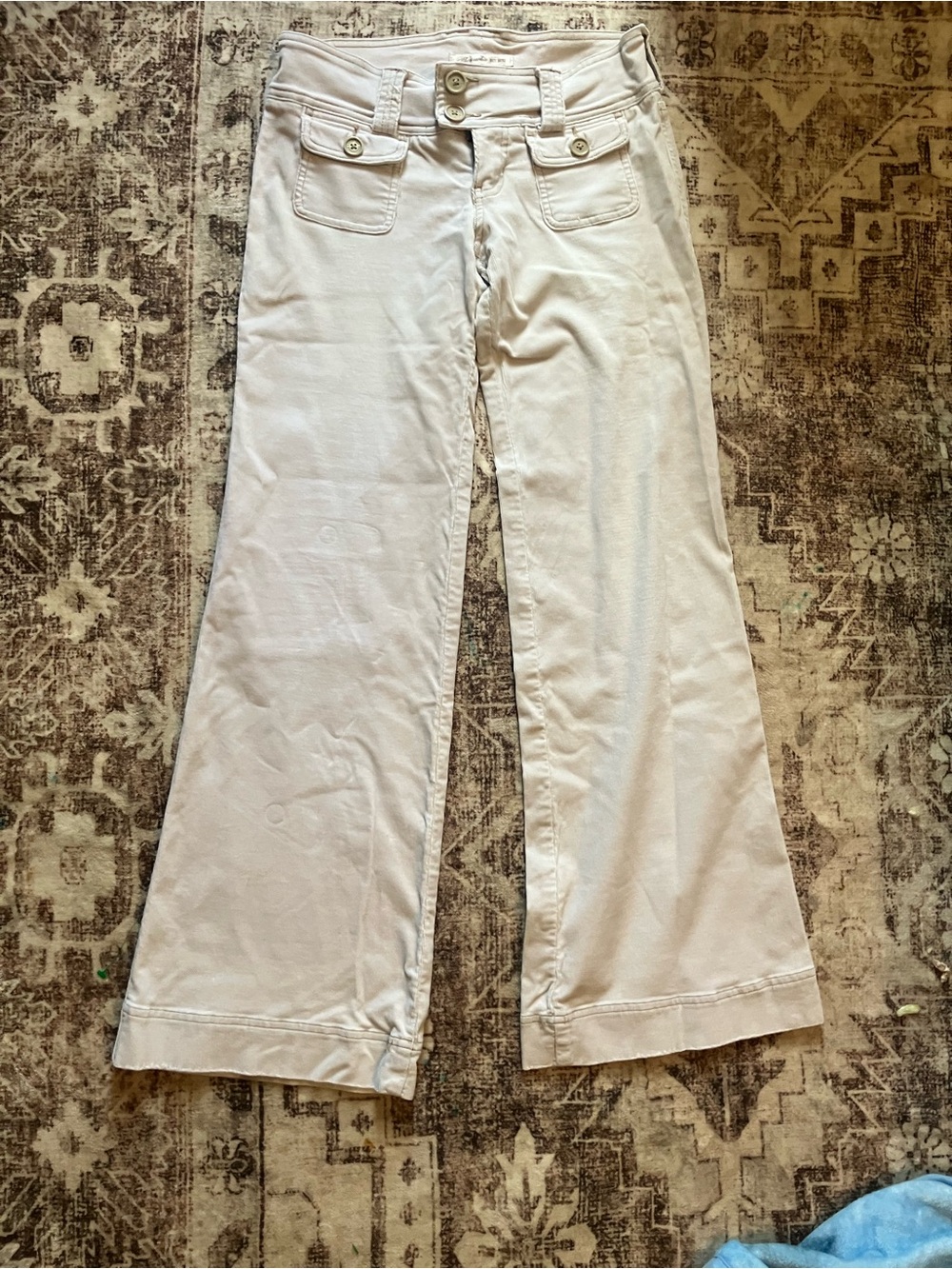 Abercrombie and fitch vintage y2k low rise corduroy pants